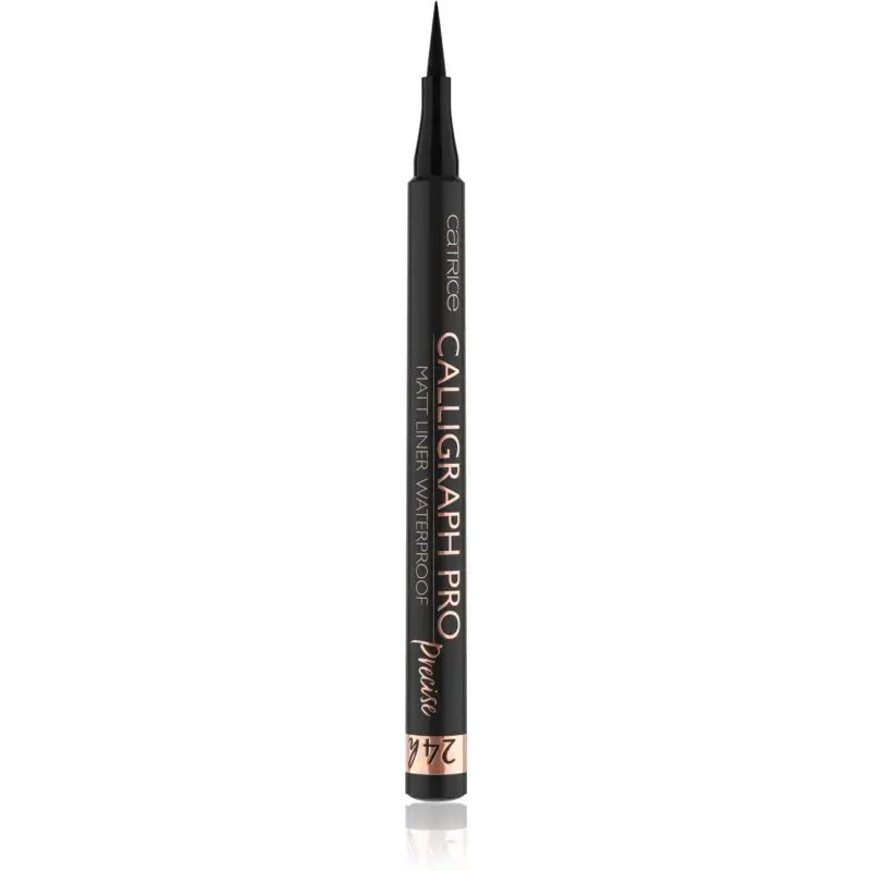 Catrice Calligraph Pro Precise 24h Matt Waterproof Eyeliner in Marker Color 010 Intense Black Waterproof 1.2 Ml