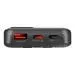 OBAL:ME CablePulse ārējais akumulators (powerbank) | 10 000 mAh | 22.5W | USB-C, Lightning | melns