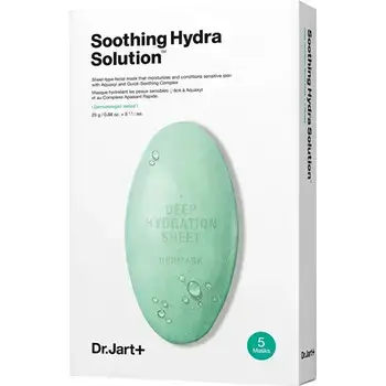 Dermask Water Jet Soothing Hydra Solution 5 x - Hydrating and soothing facial mask.