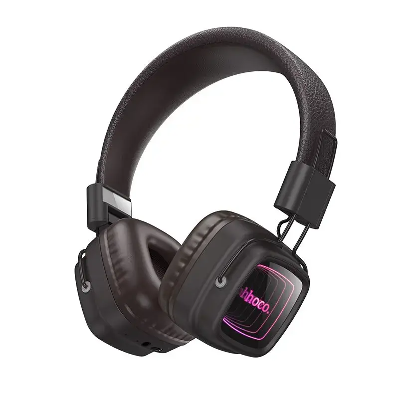 Wireless headphones Hoco W72 brown