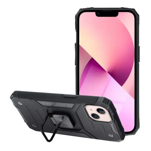 NITRO phone case with stand for iPhone 13 black