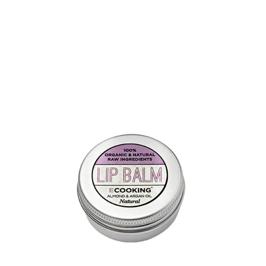 Ecooking, Ecooking, Organic Argan Oil, Hydrating, Lip Balm, Neutral, 15 ml