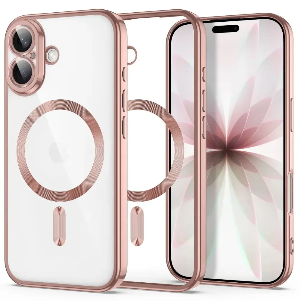 Tech-Protect MAGFLEX maciņš ar MagSafe atbalstu telefonam iPhone 17 rozā