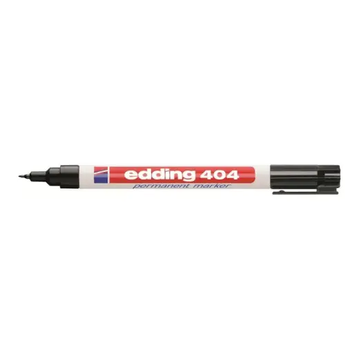 Edding 404 Perm Marker Black Schwarz (4-404001) (4404001)