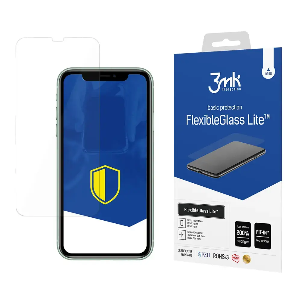 3mk FlexibleGlass Lite™ aizsargstikls telefonam iPhone 11