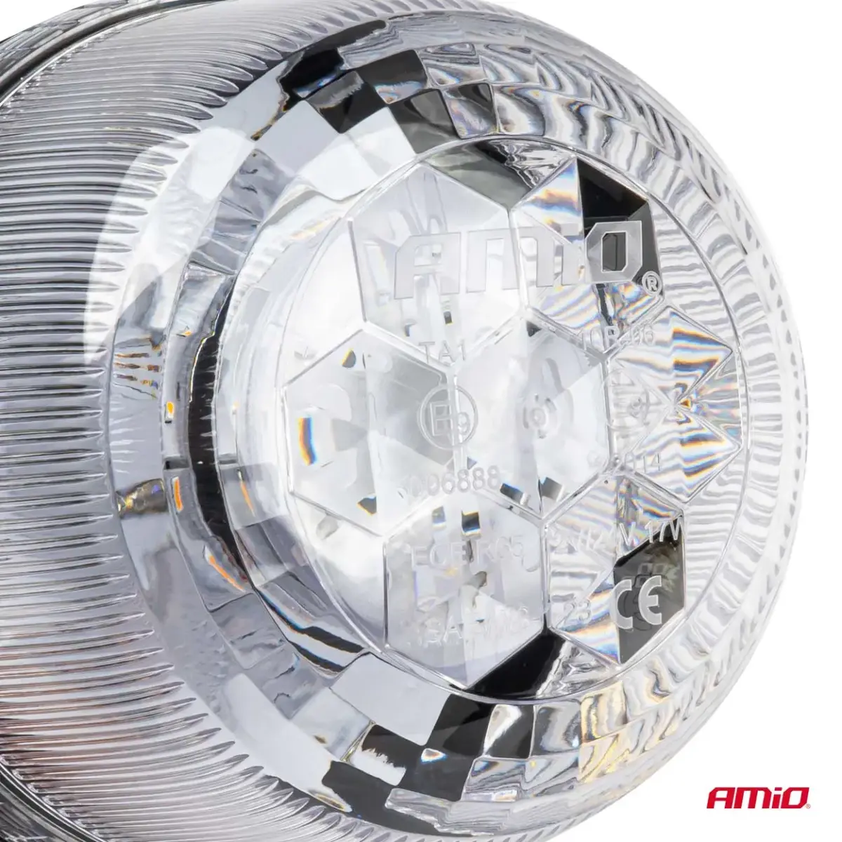 LED Warning Lamp W25p Flex PIPE R65 R10 24LED 12/24V IP66 AMIO-03338