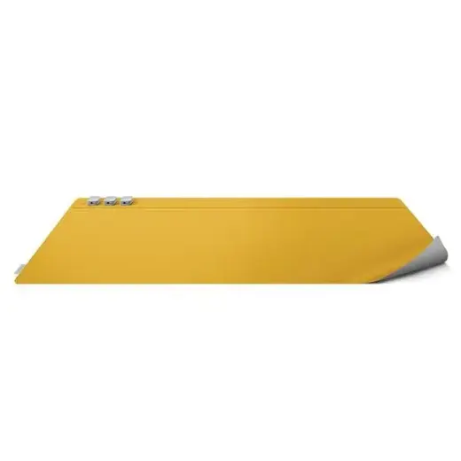 UNIQ Hagen dwustronna magnetyczna podkładka na biurko żółto-szary|canary yellow-chalk grey