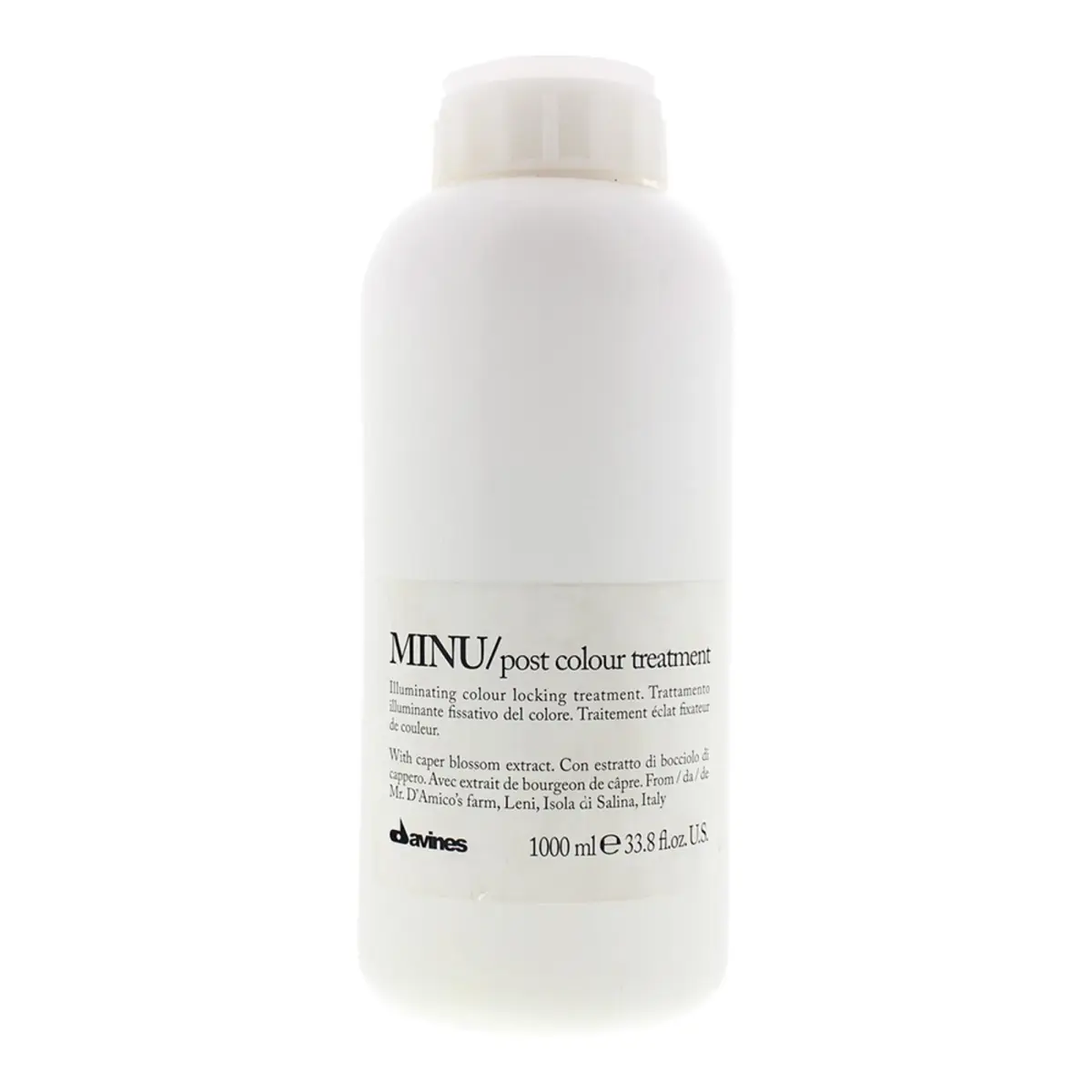 Davines, Minu, Hair Treatment Conditioner, Illuminating, All Hair Types, 1000 ml