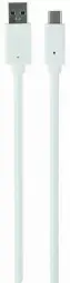 Gembird data transfer and charging cable | USB-A to USB-C | 3m | white