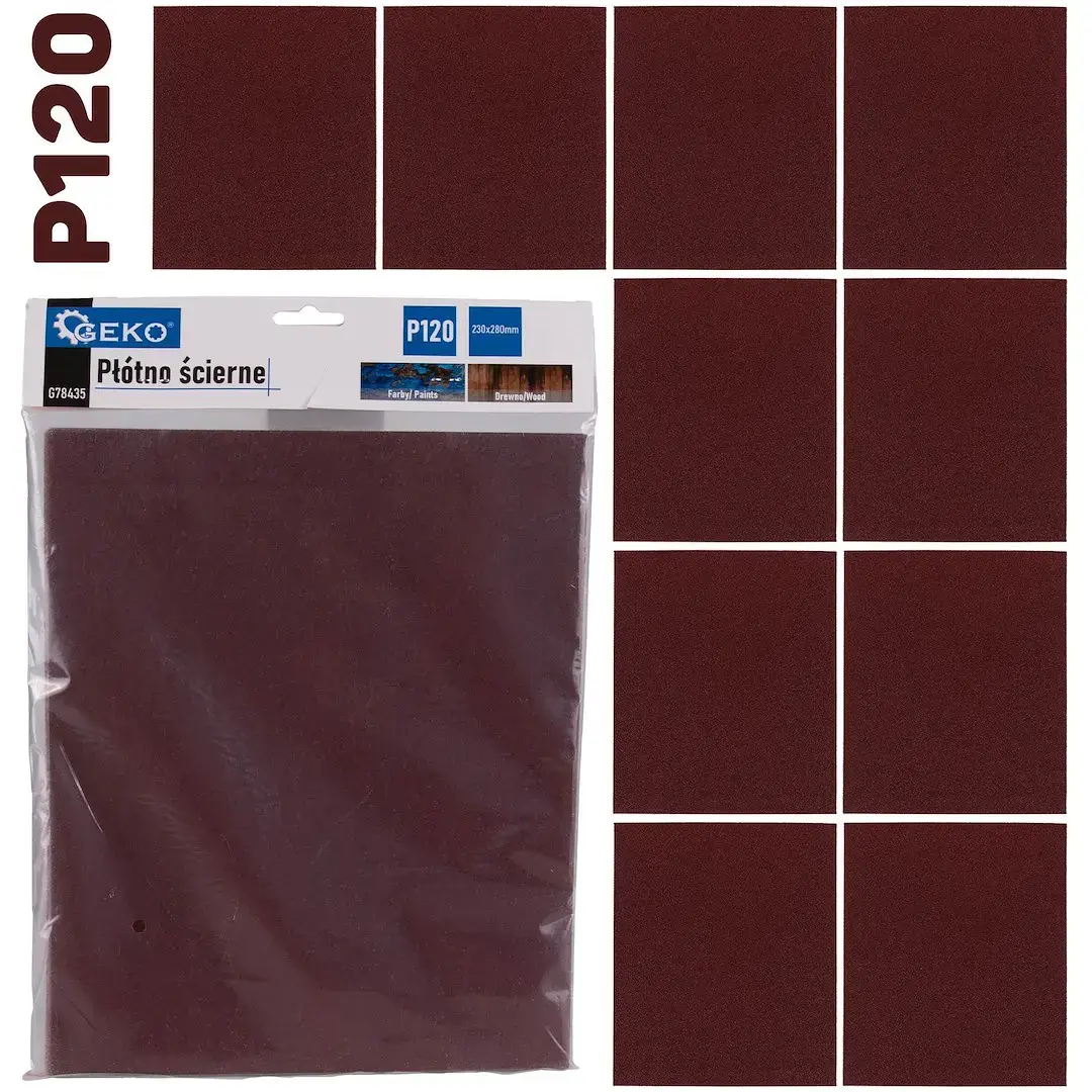 Abrazīvs audums – loksne 230x280mm P120
