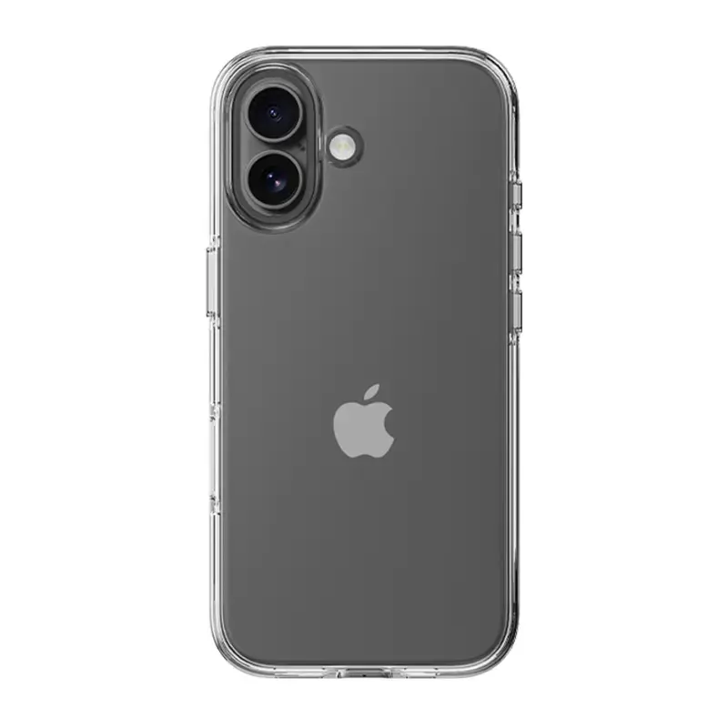 Rock Crystal Shield Series maciņš telefonam iPhone 17 caurspīdīgs