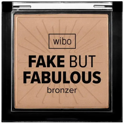 Wibo, Fake But Fabulous, Matte, Bronzer Compact Powder, 02, Chestnut, 9 g