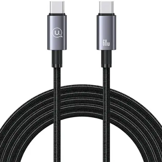 USAMS SJ664USB01 data transfer and charging cable | USB-C to USB-C | 60W | 2m