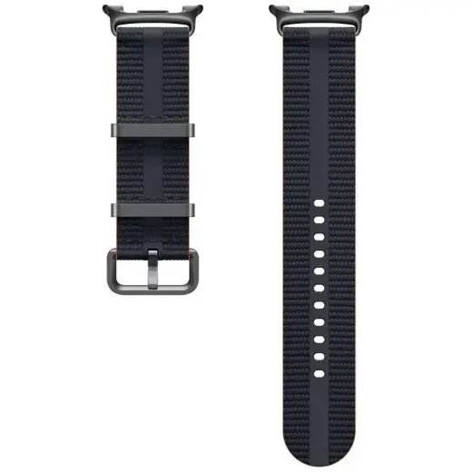 Samsung Athleisure viedpulksteņa siksniņa priekš Galaxy Watch8 / Watch8 Classic | silikons | tumši pelēka