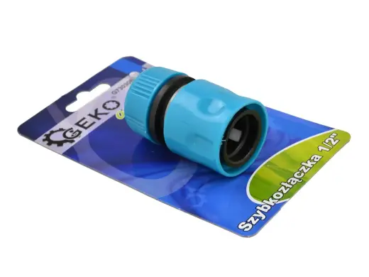 1/2" Vastupidav plastist kiirliitmik BLUE LINE