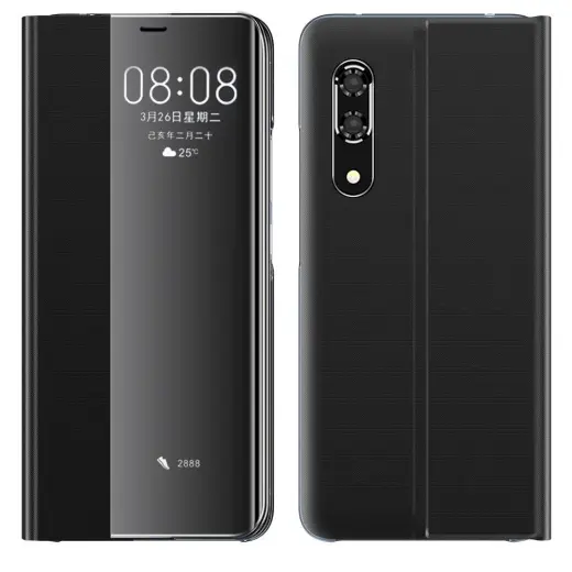 Fusion sleep grāmatveida maks telefonam Xiaomi Redmi Note 10 Pro melns