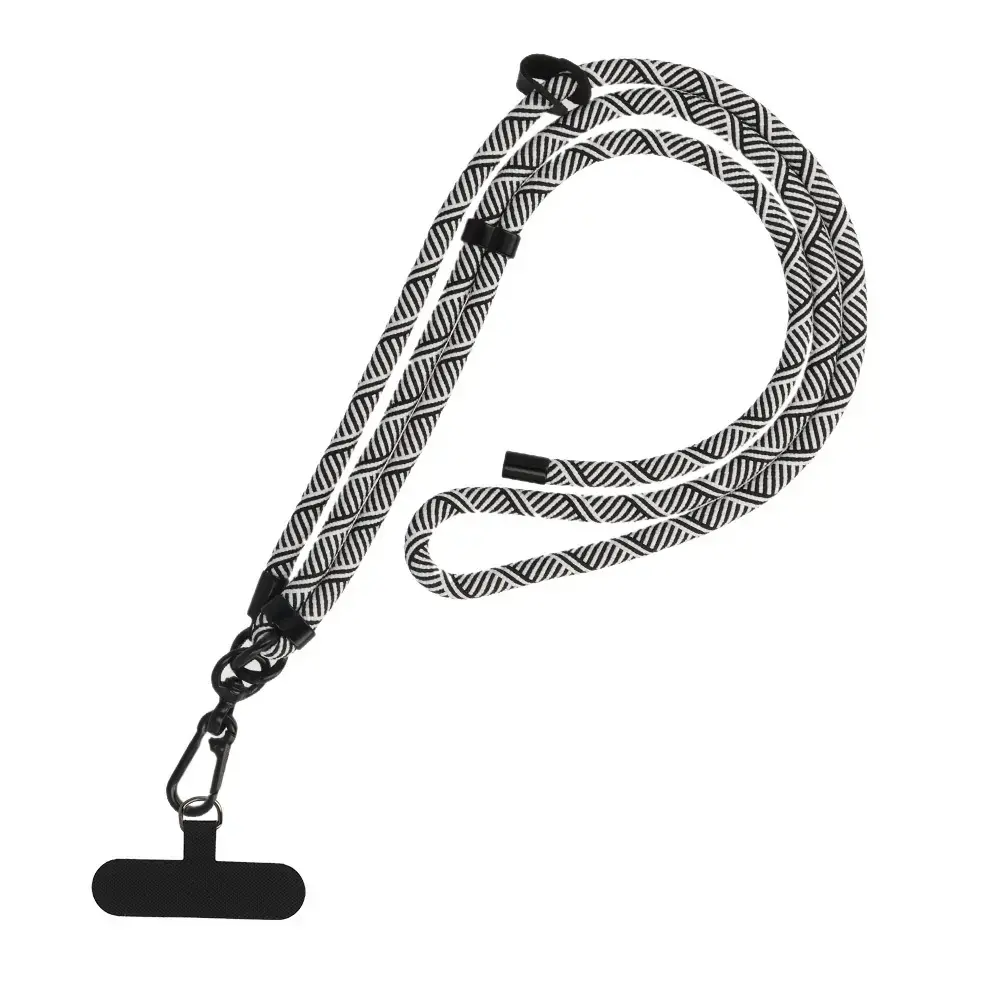 Phone lanyard GC-M2 white-black