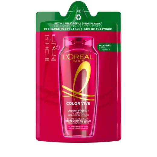 L'oréal Paris Elvital Color Vive Shampoo Refill 250 Ml