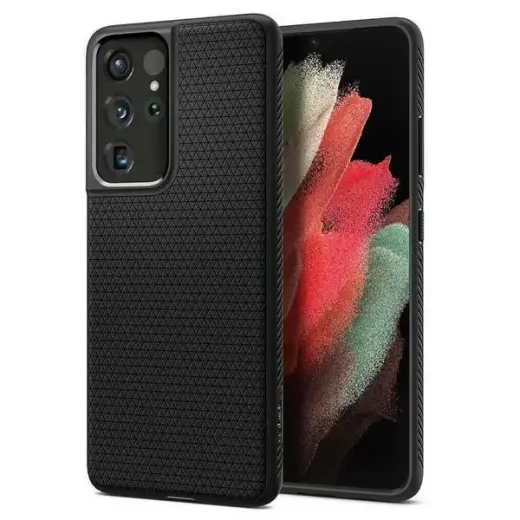 Case SPIGEN Liquid Air ACS02350 for Samsung Galaxy S21 Ultra - Matte Black