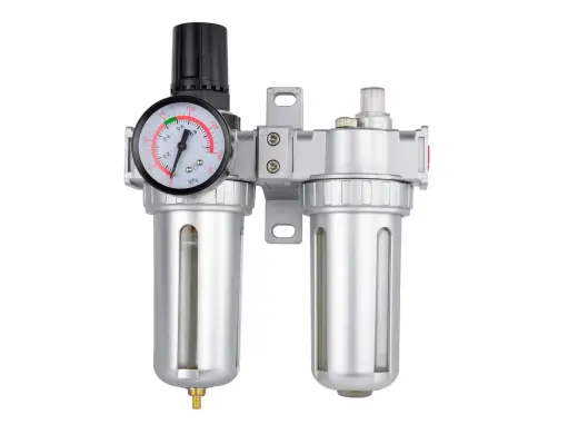 Air Pressure Regulator with Filter and Lubricator