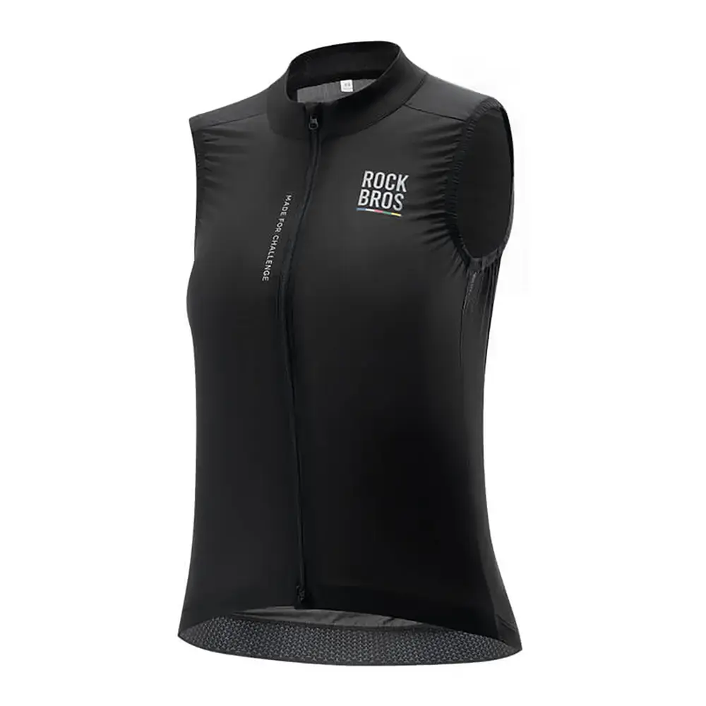 Rockbros TLMJ003 ROAD TO SKY Women's Lightweight Breathable Cycling Vest L - Black