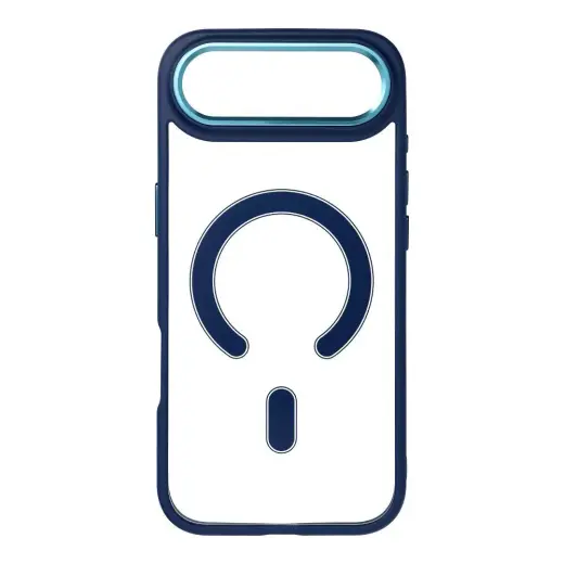 Color Edge Mag telefono dėklas su MagSafe palaikymu iPhone 17 Air mėlynas