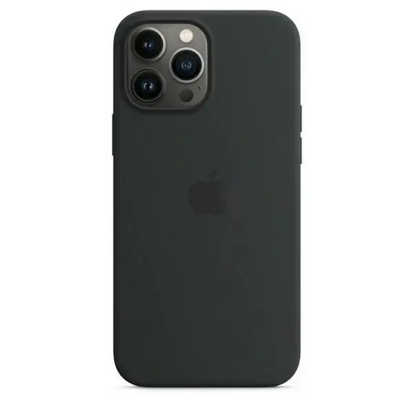 MM2U3ZM|A Apple Silicone Magsafe Cover for iPhone 13 Pro Max Midnight