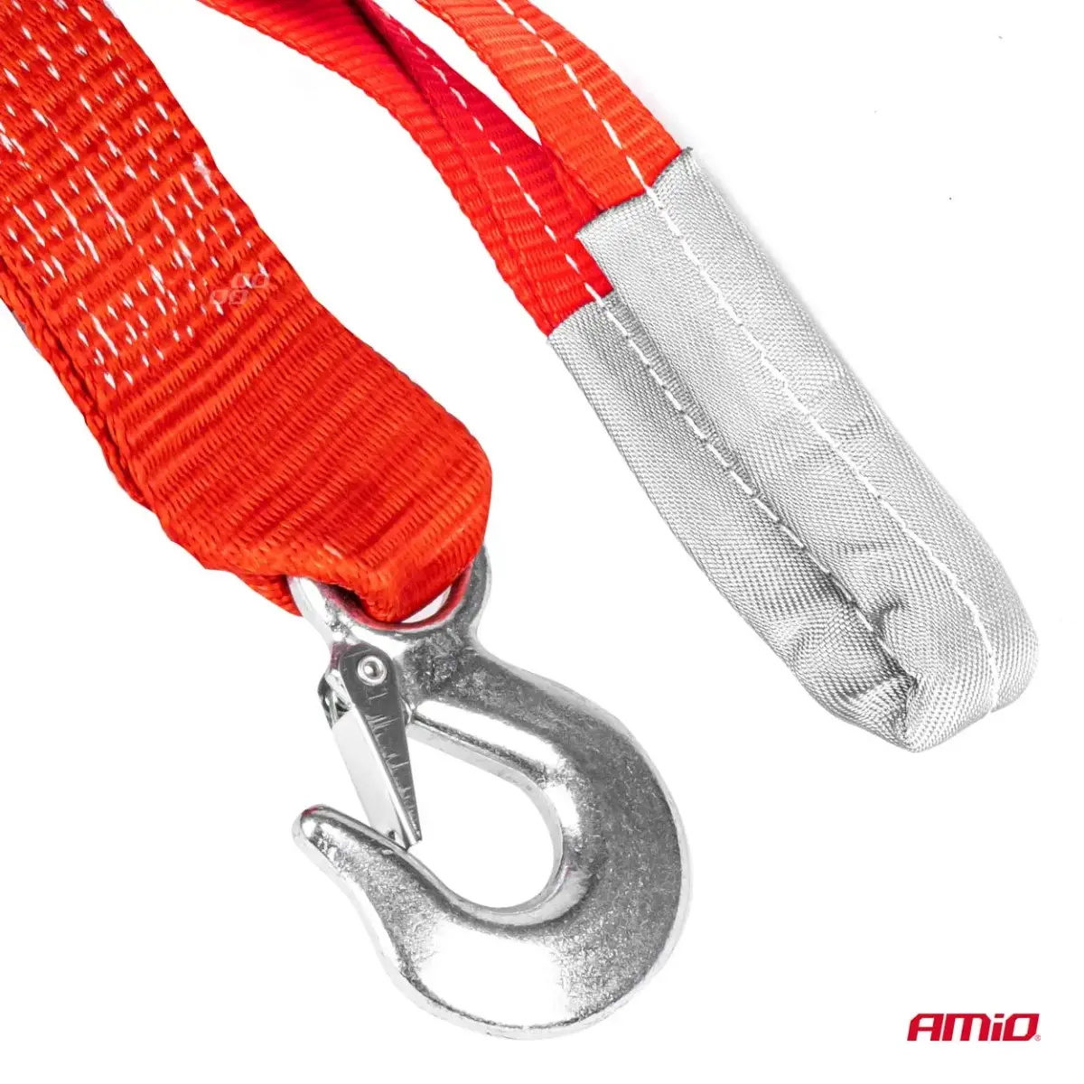 Tow belt 7000kg 60mm 5m hook+lug AMIO-03992