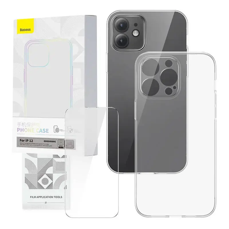 Baseus Corning aizsargstikls telefonam iPhone 12