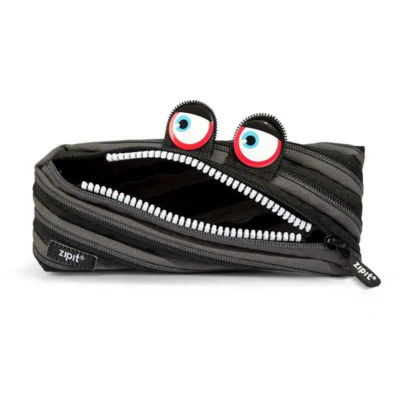 Penālis ZIPIT Wildlings Pouch, ZTM-WD-BG, melnā krāsā