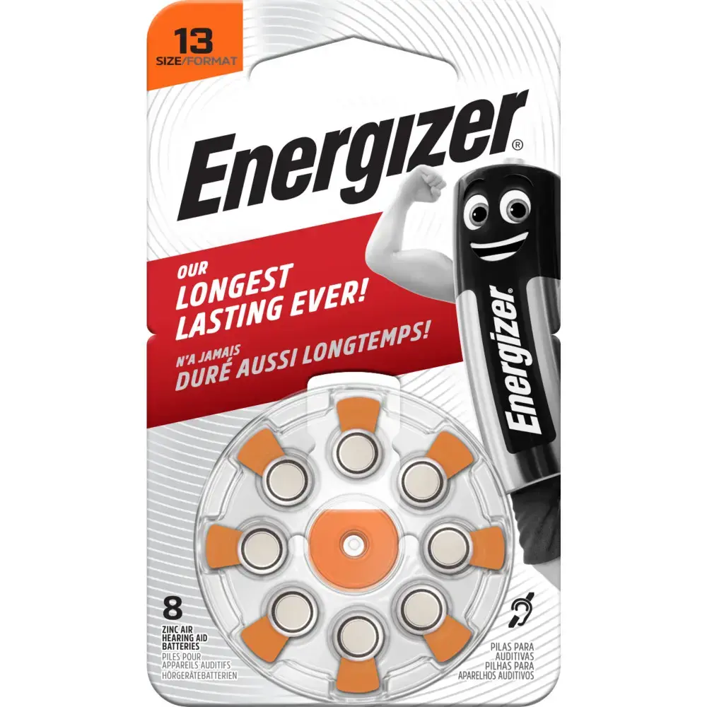 Energizer Zinc Air Battery AC13E (V13