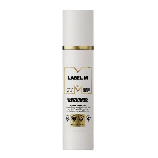 Label.M, Rejuvenating Radiance, Hair Oil, Hydrating, 100 ml