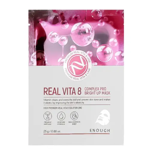 ENOUGH Real Vita 8 Complex Pro Bright Up Mask 1 pcs
