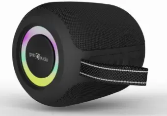 Skaļrunis Gembird Bluetooth LED Speaker SPK-BT-LED-05-BK Black