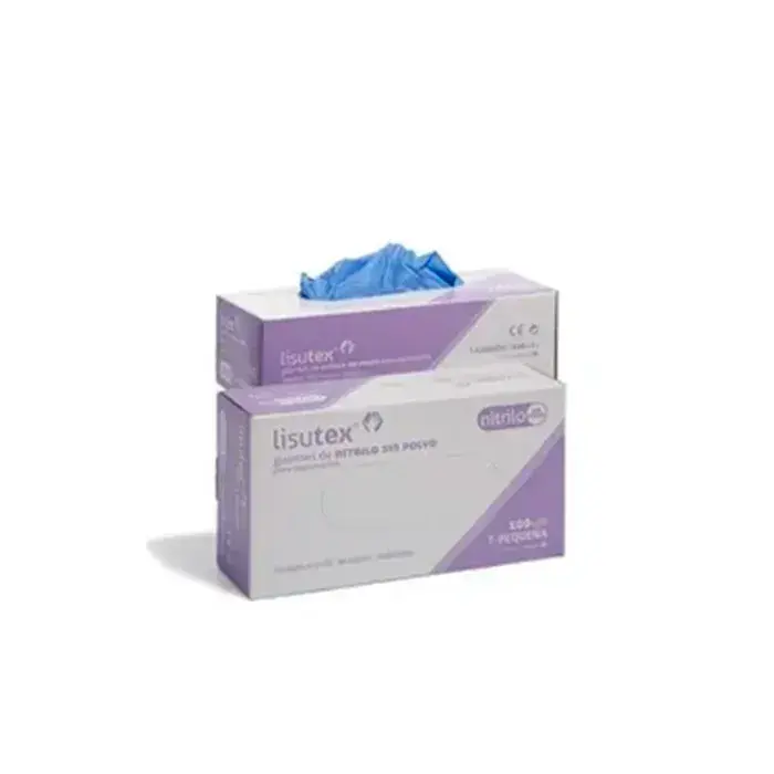 LISUTEX Guantex Nitrile S-P T-M 100U