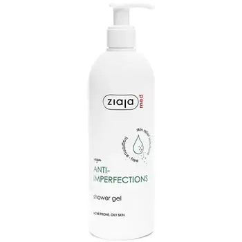 Ziaja Med Anti-Imperfections Shower Gel - Tělový čistící gel 400ml