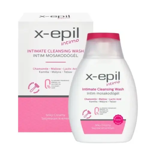 X-Epil, Intimate Cleansing Wash, Intimate Wash Gel, 250 ml
