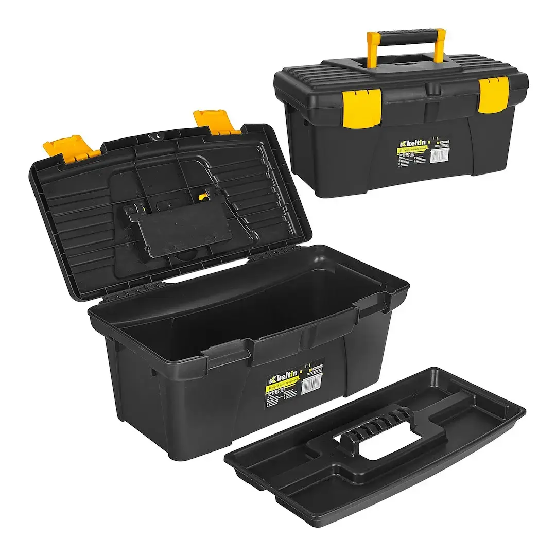 16" plastic tool box