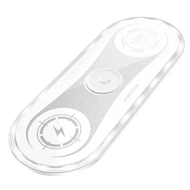 Borofone Wireless induction charger BQ14 Absolute 3 in 1 22,5W white