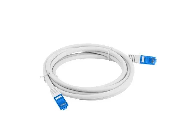 Patchcord cat.6a S|FTP CCA 0.5m grey