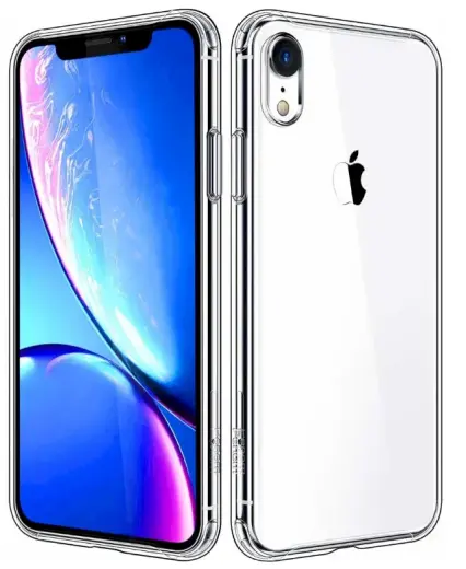 Fusion Ultra Back Case 2 mm Izturīgs Silikona Aizsargapvalks Priekš Apple iPhone XR Caurspīdīgs