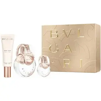 Bvlgari Omnia Crystalline Dárková sada EDT 100 ml, krém na ruce 40 ml a miniaturka EDT 15 ml 100ml