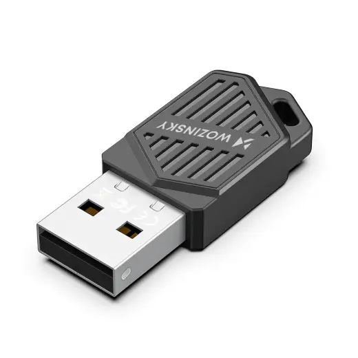 Wozinsky WAX-900 Dual-Band USB Wi-Fi 6 Adapter with Bluetooth 5.4 - Black