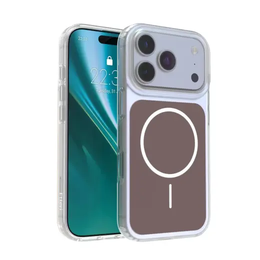 Etteri Hidden Pearl Epoxy Mag telefoni ümbris iPhone 17 Pro pruun