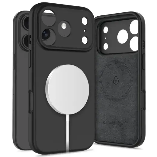TECH-PROTECT SILICONE MAGSAFE IPHONE 17 PRO BLACK