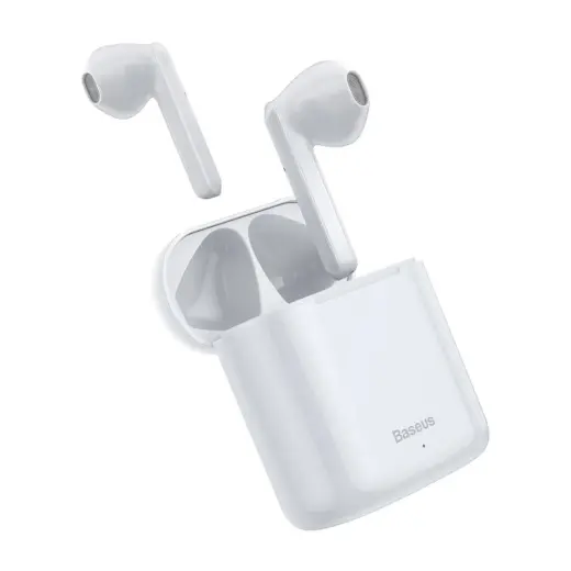 Baseus W09 airpods bluetooth 5.0 stereo headsets with microphone (MWP22ZM|A) white