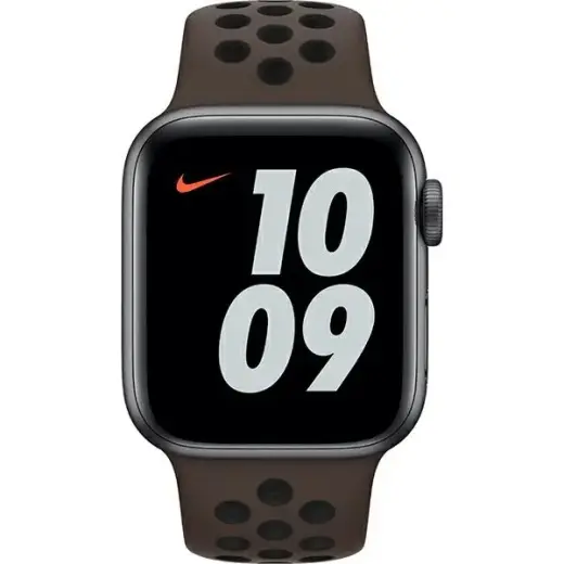 Apple Nike Sport viedpulksteņa siksniņa priekš Apple Watch (38/40/41 mm) | silikons | brūna/melna