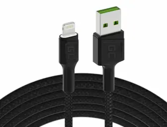 Green Cell GC Ray data transfer and charging cable | USB-A to Lightning | 2m