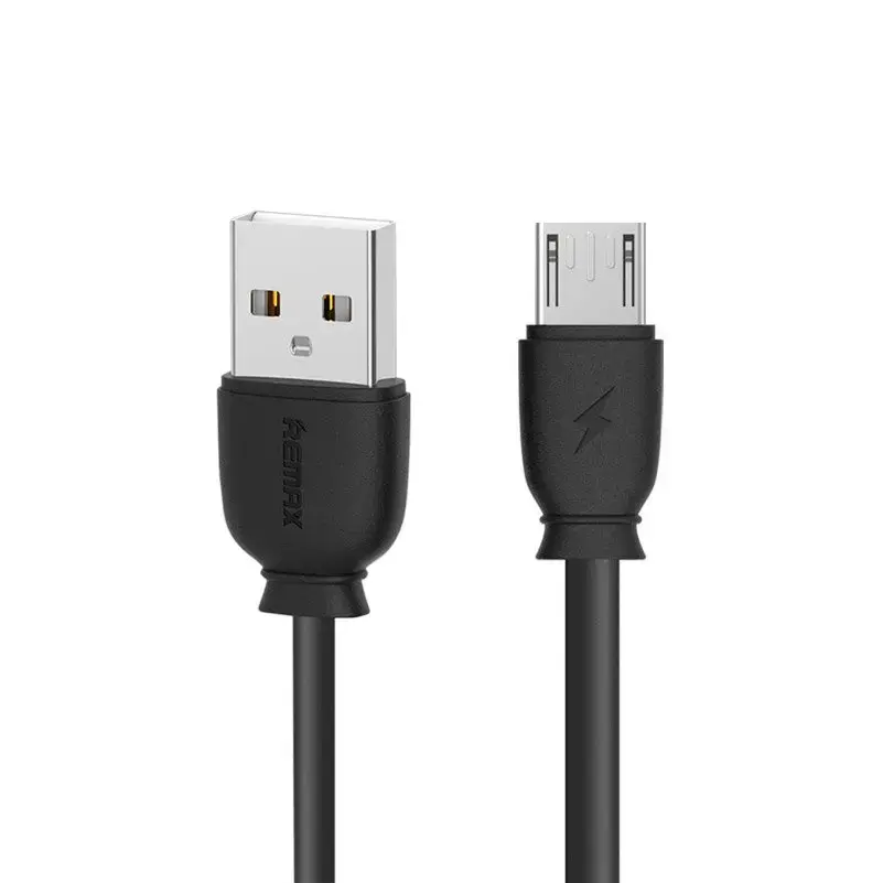 Remax Suji universāls micro USB datu vads 2.1A 1m melns 