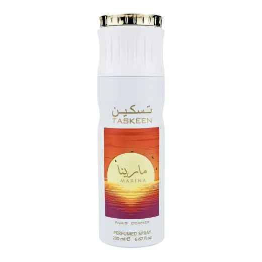 Paris Corner, Taskeen Marina, Deodorant Spray, Unisex, 200 ml
